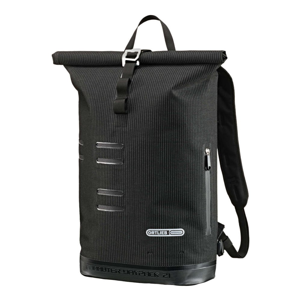 Ortlieb Commuter-Daypack High Visibility black reflective