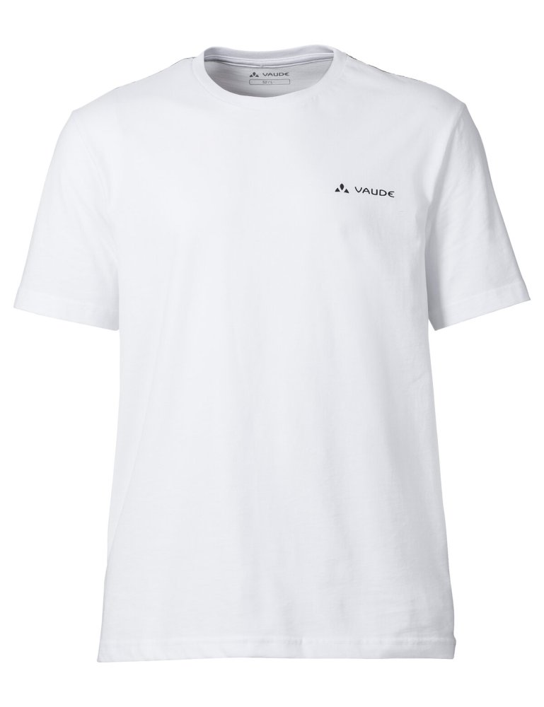 VAUDE Men's Brand T-Shirt white Größ XXL