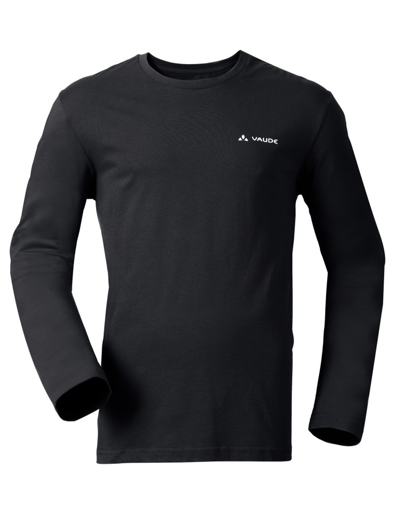 VAUDE Men's Brand LS Shirt black Größ XXL