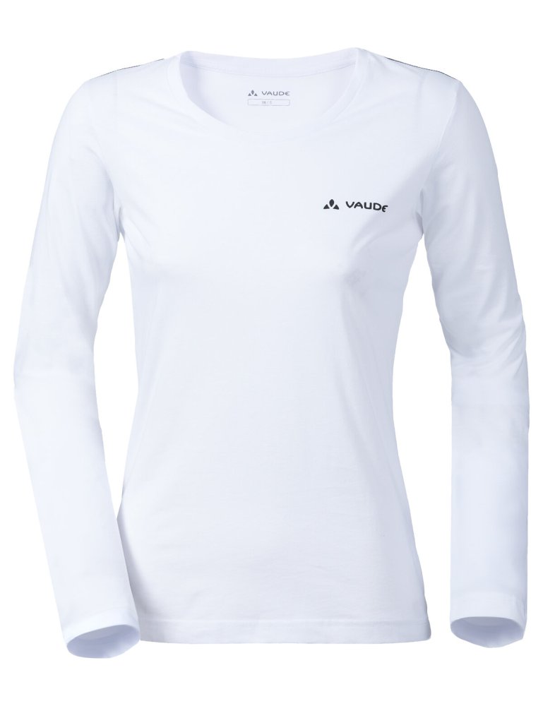 VAUDE Women's Brand LS Shirt white Größ 42